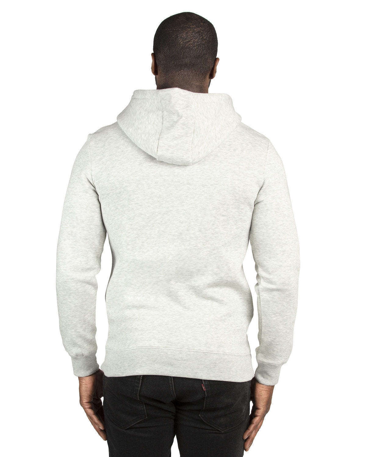 Confliktd Brain Stem Logo - Oatmeal Heather Better Cotton (BCI) Ultimate Fleece Men's Pullover Hoodie