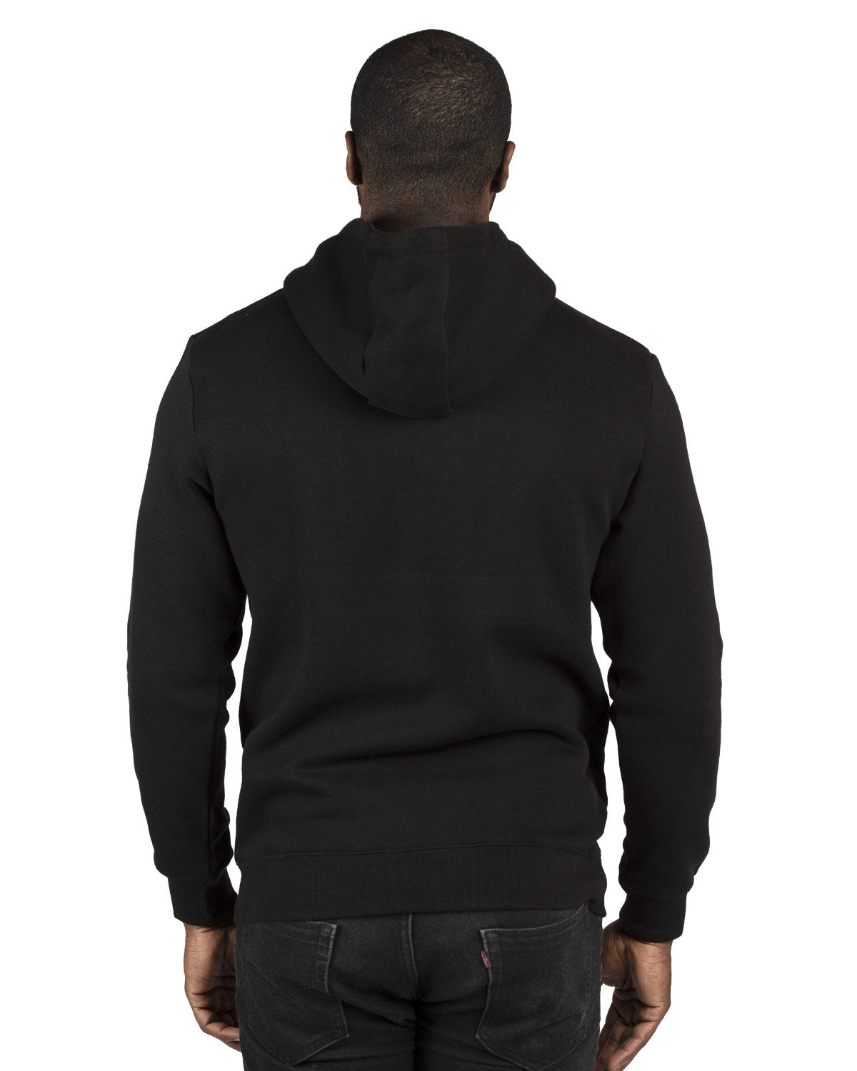 Confliktd Brain Stem Logo - Black Better Cotton (BCI) Ultimate Fleece Men's Pullover Hoodie