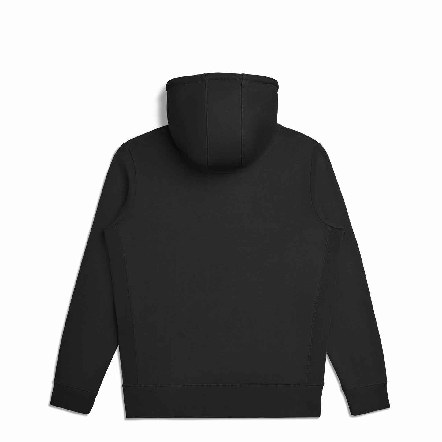 Confliktd Brain Stem Logo - Black GOTS® Organic Cotton Men's Zip-Up Sweatshirt