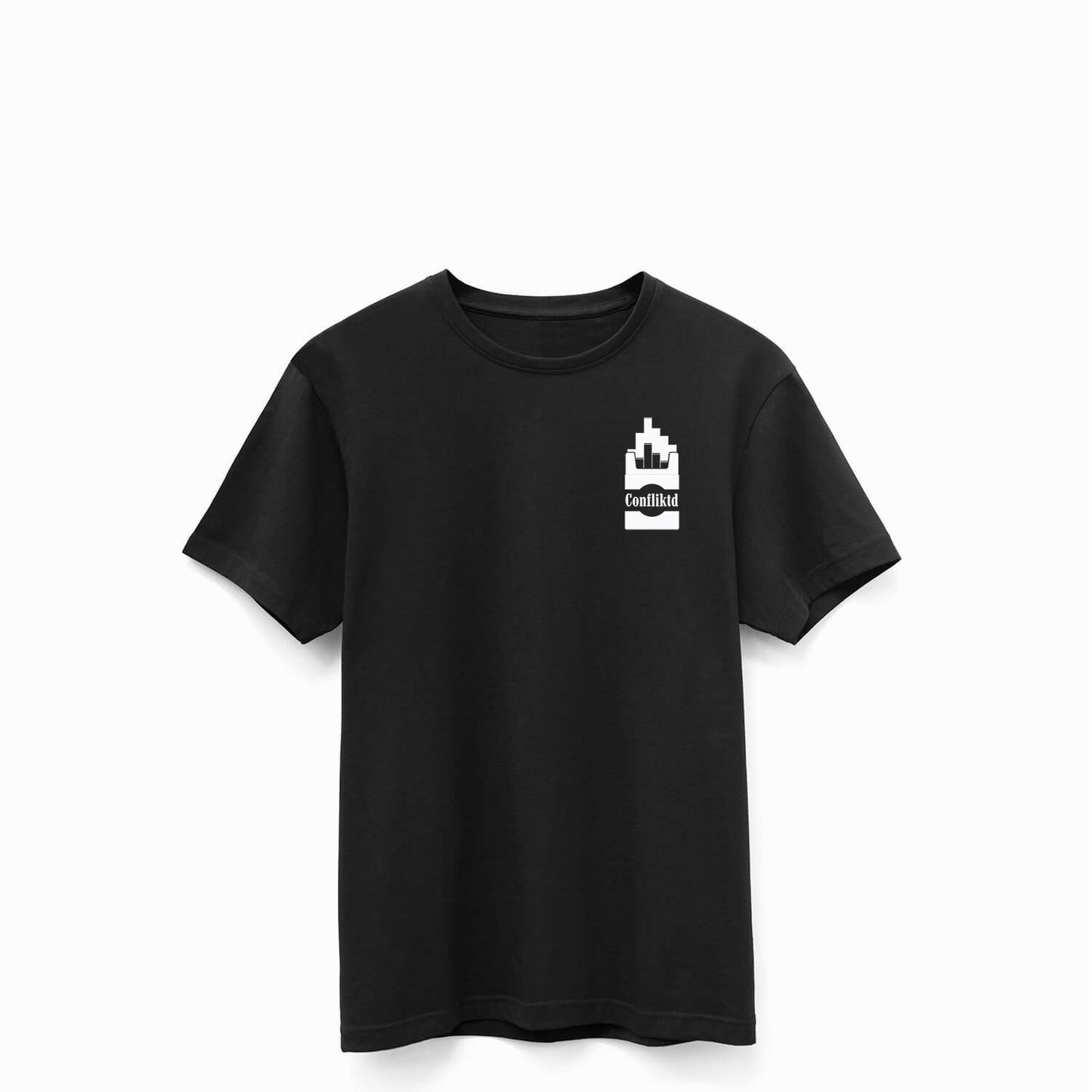 Confliktd - Smokers - Black Supima® 6oz Men'sT-shirt