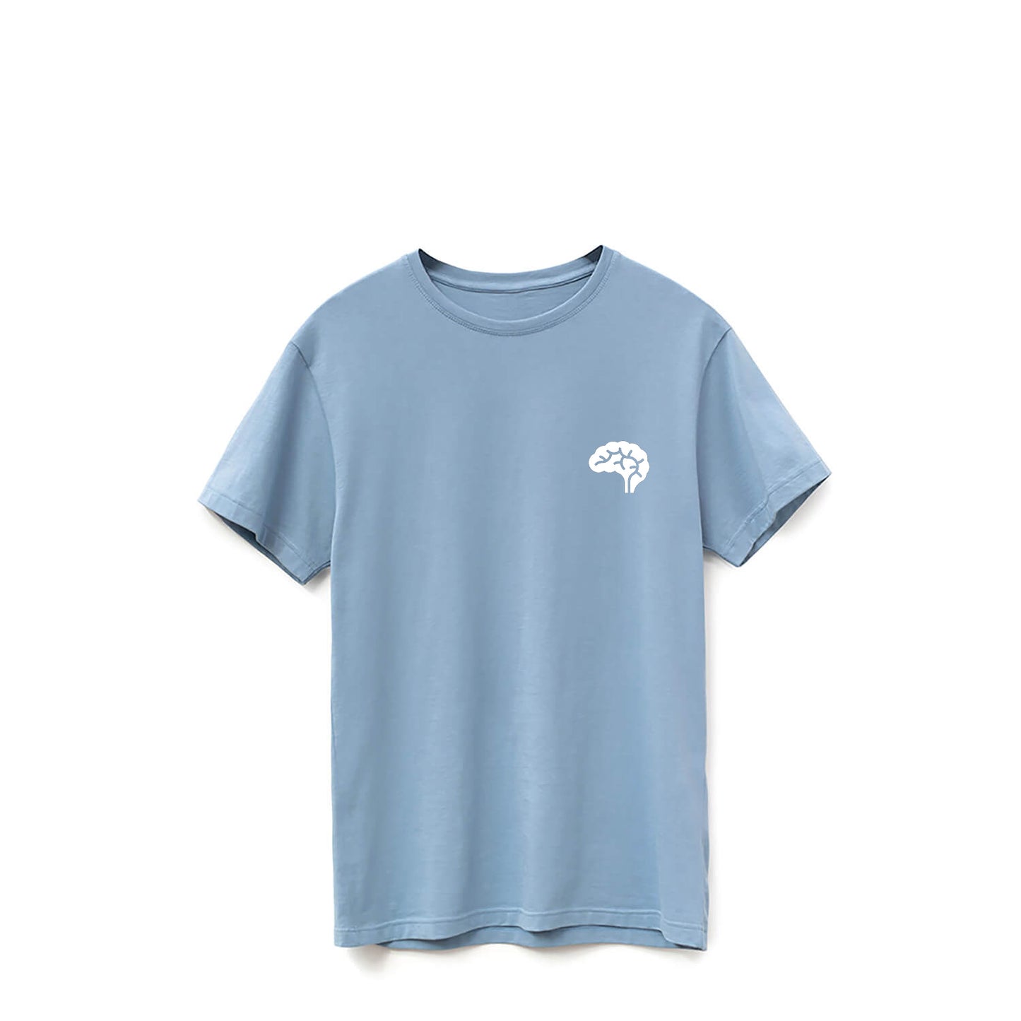 Confliktd Brain Stem Logo -Cloudy Blue Supima® 6oz Men's T-shirt