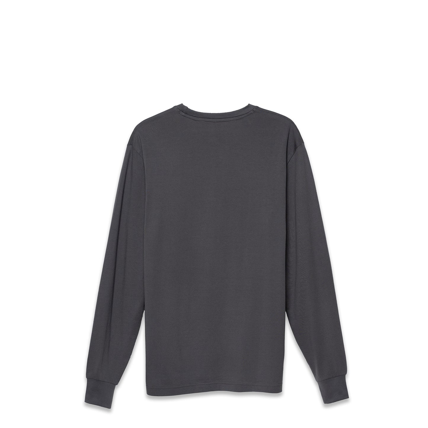 Confliktd Brain Stem Logo - Slate American Grown Supima® 100% Cotton 6oz Long Sleeve T-Shirt