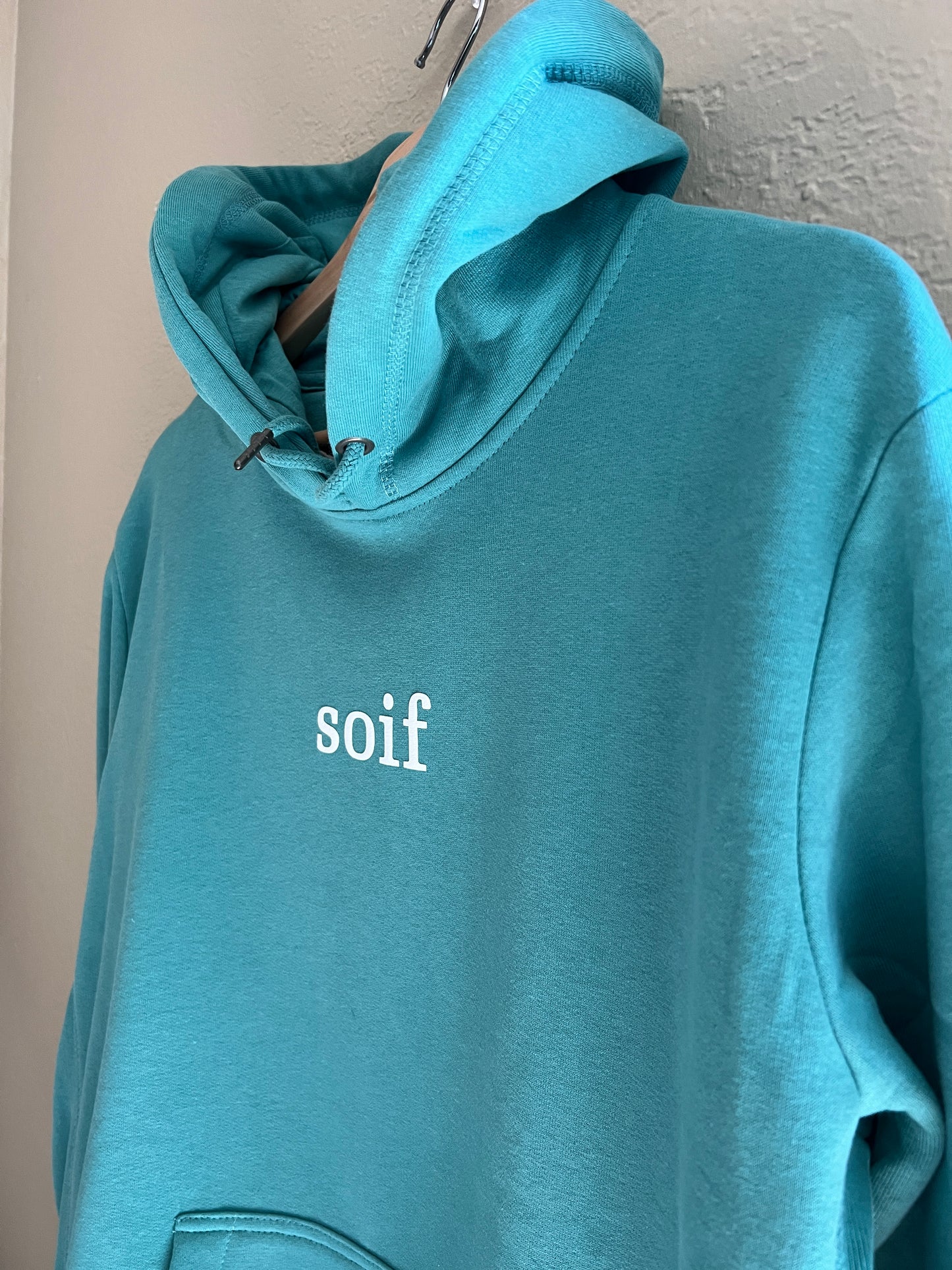 Confliktd Soif - GOTS® Organic Cotton Men's Hooded Sweatshirt