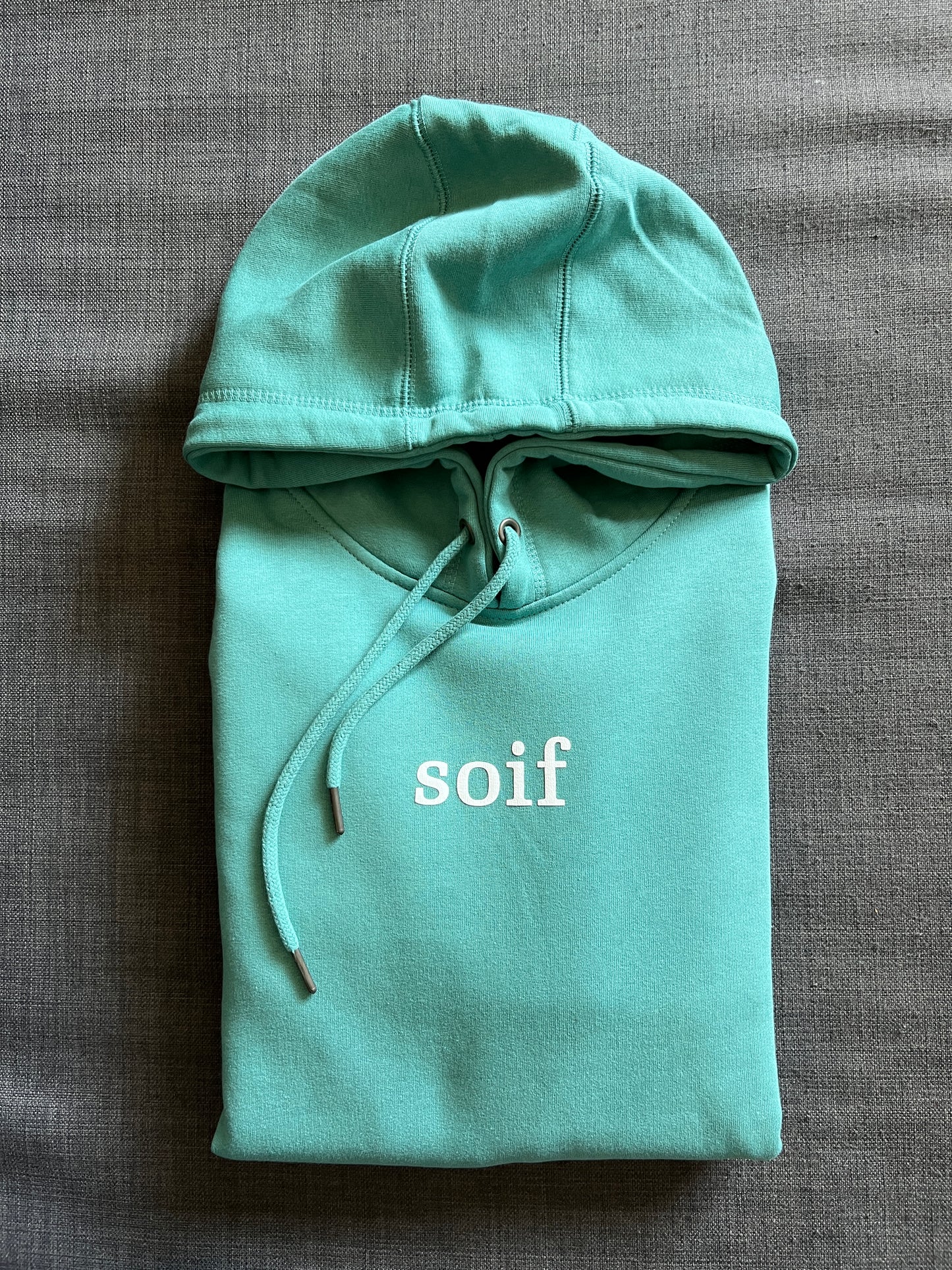 Confliktd Soif - GOTS® Organic Cotton Men's Hooded Sweatshirt