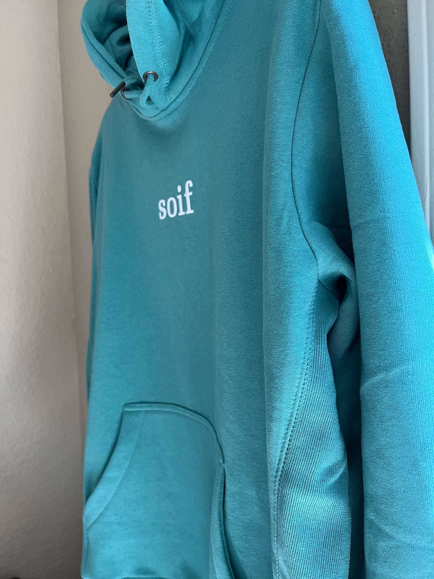 Confliktd Soif - GOTS® Organic Cotton Men's Hooded Sweatshirt
