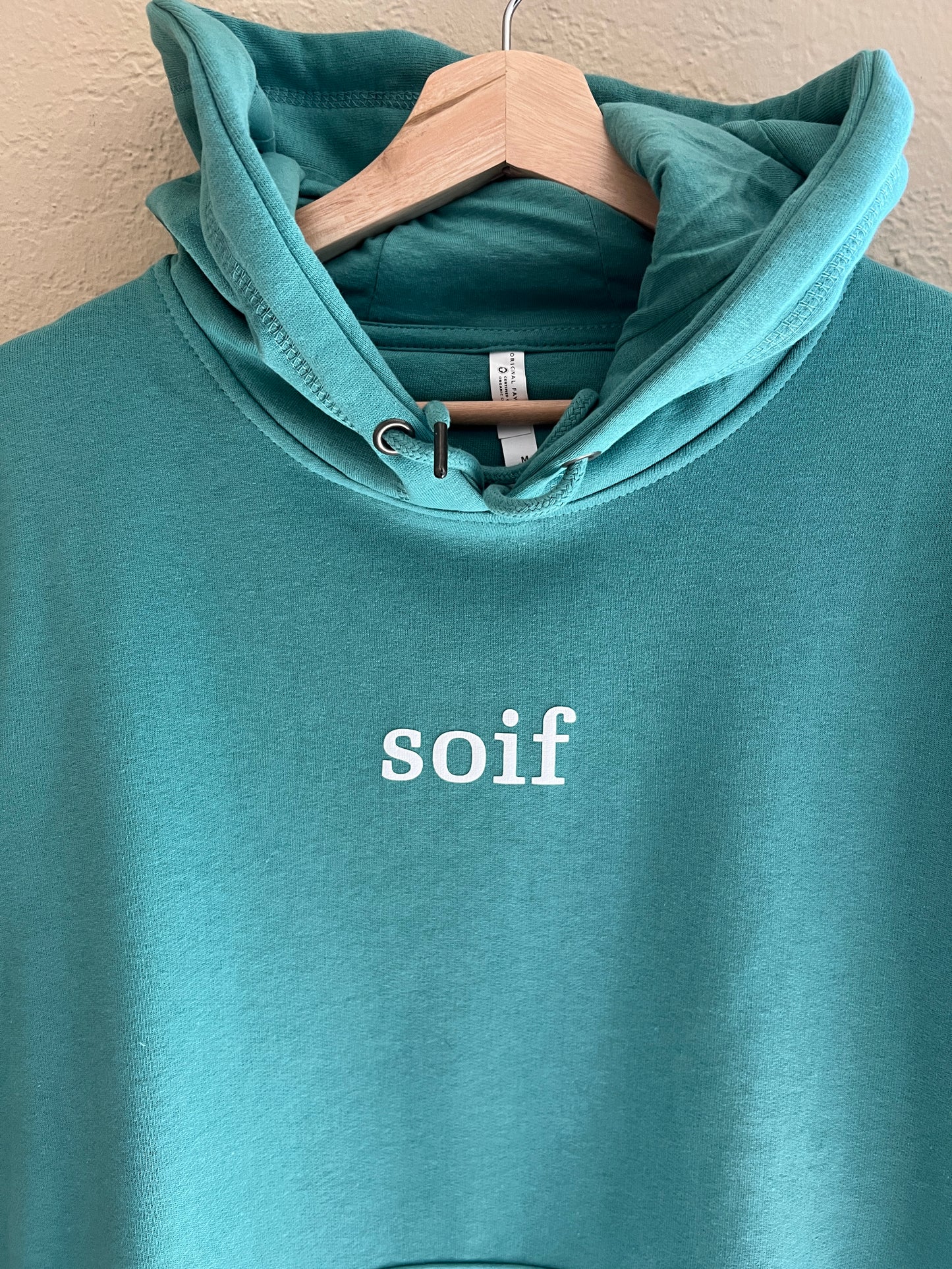 Confliktd Soif - GOTS® Organic Cotton Men's Hooded Sweatshirt